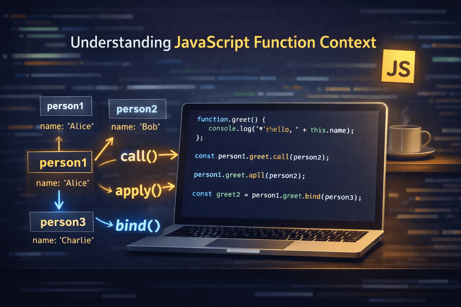 The Magic of this, call(), apply(), and bind() in JavaScript