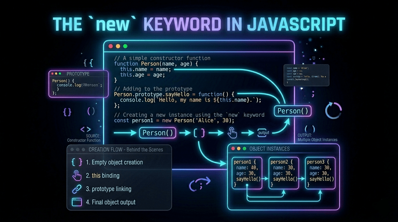 The new Keyword in JavaScript