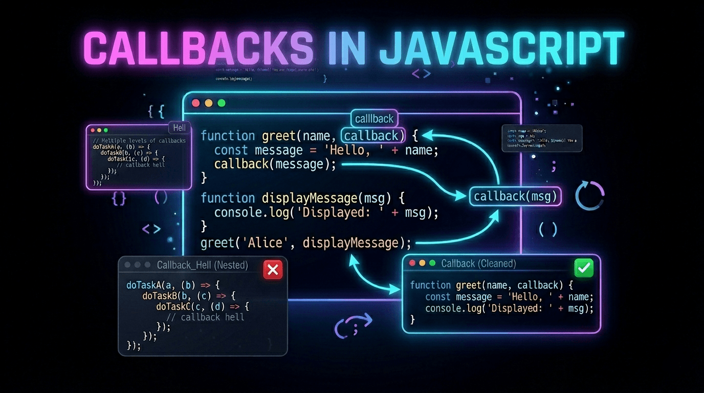 Callbacks in JavaScript